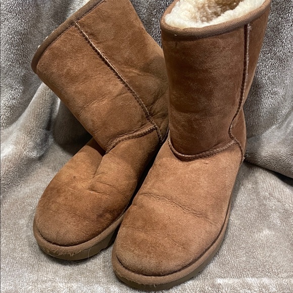 UGG Shoes - UGG Tan Suede Women's Winter Boots